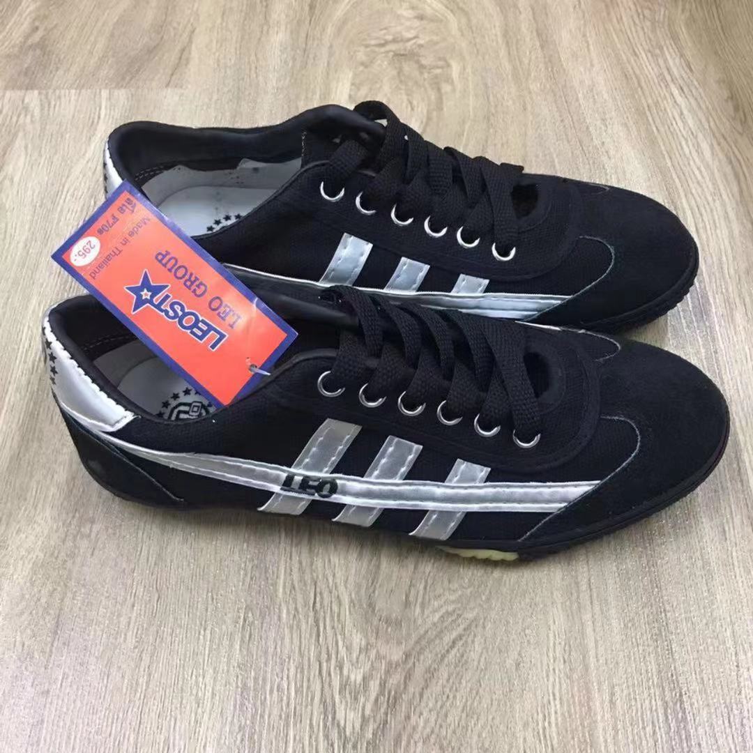 (BLACK/SILVER40)LEO Model F70S Futsal Shoe Made In Thailand(Ready Stock)